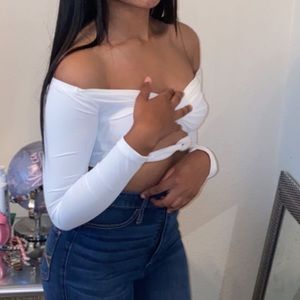 Off the shoulder top